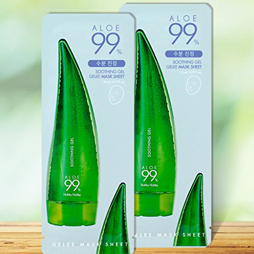 Holika Holika - Mascarilla exfoliante y limpiadora para la cara (Aloe) - 1 unidad