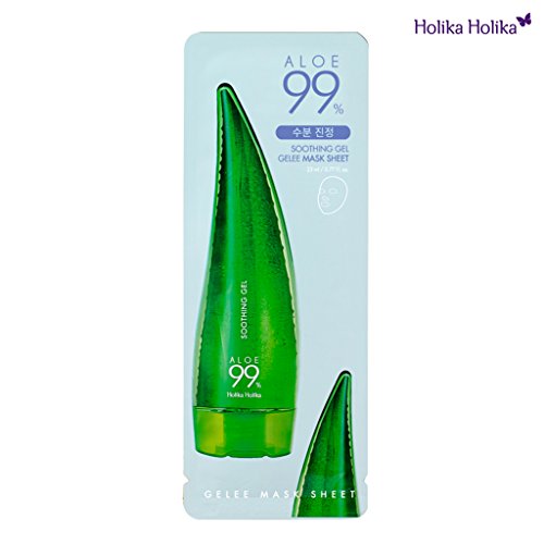 Holika Holika - Mascarilla exfoliante y limpiadora para la cara (Aloe) - 1 unidad