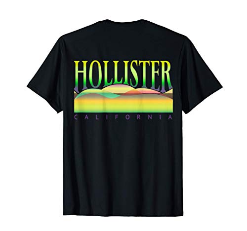 HOLLISTER CA. HILLS, HOLLISTER CA. HILLS, BACK Camiseta