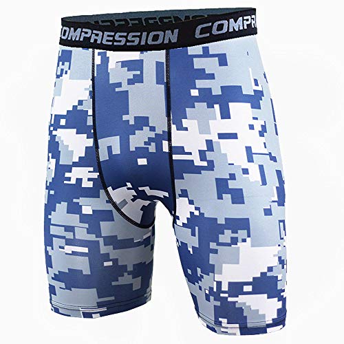 Hombres Casual Fitness Shorts Outdoor Deportes De Secado Rápido De Camuflaje Medias De Entrenamiento Pro Running Elástico De La Humedad Wicking
