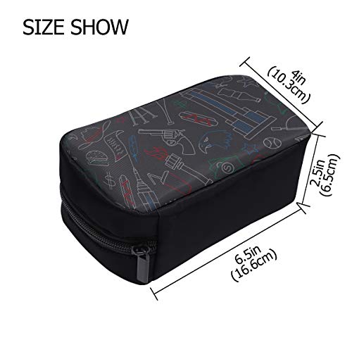 Hombres Colgando Bolsa de aseo Creativa Deliciosa Buffet Bbq Carne Bolsa de aseo barata Bebé Niña Bolsos de moda Mujeres Viaje Bolsa de aseo Bolsas de cosméticos Estuche multifunción Bolsas de maquil