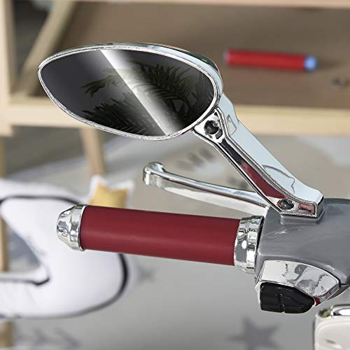 HOMCOM Moto Eléctrica Vespa Faros Música 2 Ruedas Auxiliares para Niños Mayores de 3 Años Motocicleta Infantil Autorizada 108x49x75 cm Blanco