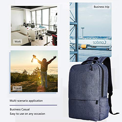 How.R.U Mochilas para Portátiles Y Netbooks,Mochila Ordenador, Mochila Estanca, Mochila Ejecutivo Hombre, Mochila Negocios, Mochila Negras, Morral Negro Cargador