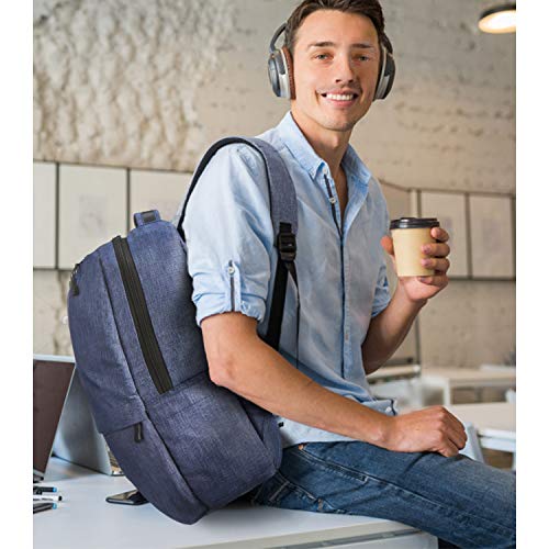 How.R.U Mochilas para Portátiles Y Netbooks,Mochila Ordenador, Mochila Estanca, Mochila Ejecutivo Hombre, Mochila Negocios, Mochila Negras, Morral Negro Cargador