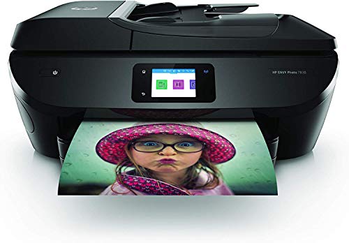 HP Envy Photo 7830 – Impresora multifunción inalámbrica (tinta, Wi-Fi, copiar, escanear, alimentador automático de documentos, 1200 x 1200 ppp), color negro