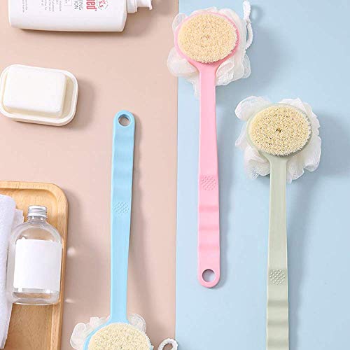 HRSS 2 Piezas de fregado rtifct BrushSoft Ducha Cepillo de Doble Cara Cepillo for Clening El BCK