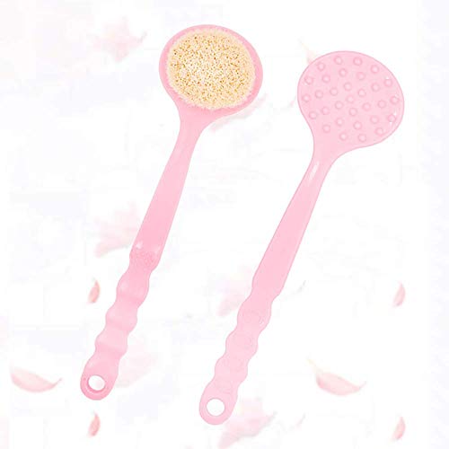 HRSS 3PCS Cepillo nd artículos de tocador Toalla for rubWipingBrush Doblado Cepillo con Larga Hndle