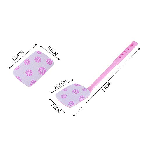 HRSS Conjunto de fregado rtifct Bthing nd WipingComfortble Largo Hndled Cepillo de Ducha