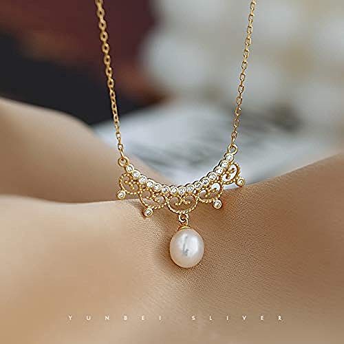 huangxuanchen co.,ltd Collar Quase Collar Cadena De Clavícula Femenina