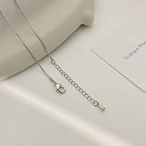 huangxuanchen co.,ltd Collar Quase Collar Cadena De Clavícula Femenina