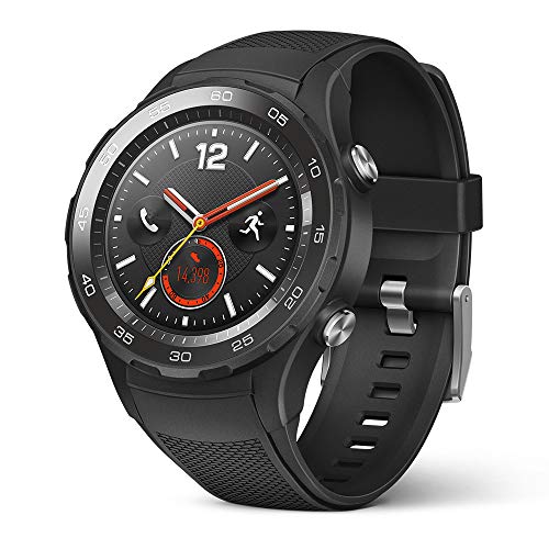 HUAWEI Watch 2 - Smartwatch Android (Bluetooth, WiFi, 4G) Color Negro (Carbon)