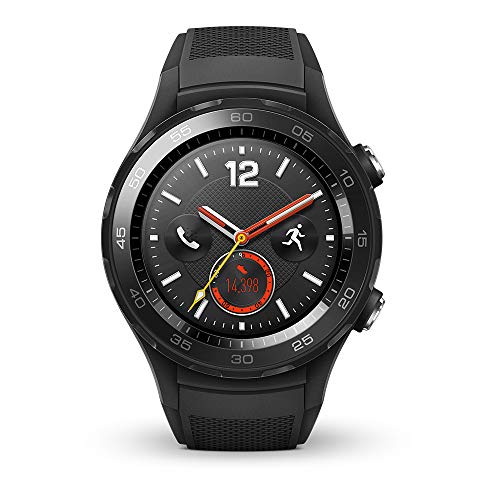 HUAWEI Watch 2 - Smartwatch Android (Bluetooth, WiFi, 4G) Color Negro (Carbon)
