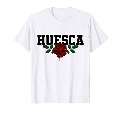 Huesca España - Spain Heritage Bleeding Rose Souvenir Camiseta