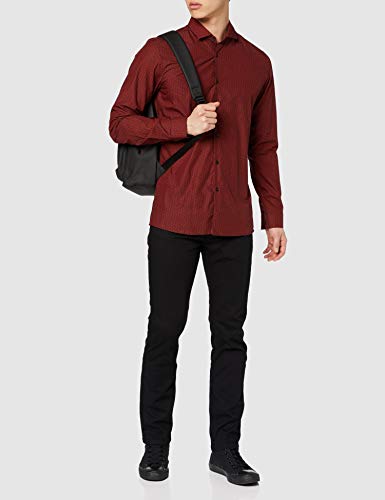 HUGO 708 Vaqueros Slim, Negro (Black 1), W34/L34 (Talla del Fabricante: 3434) para Hombre