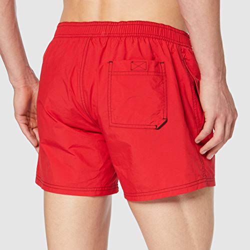 HUGO Abaco, Pantalones cortos Hombre, Rojo (Open Red 693), Small