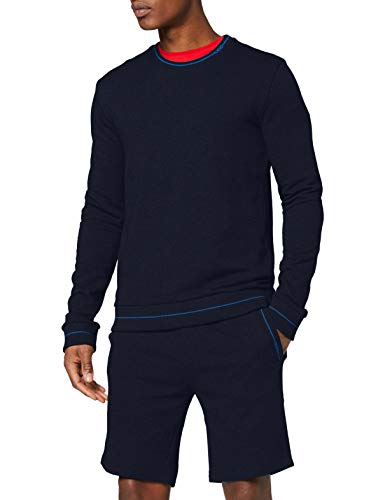HUGO Drick202 Sudadera, Azul (Dark Blue 405), M para Hombre
