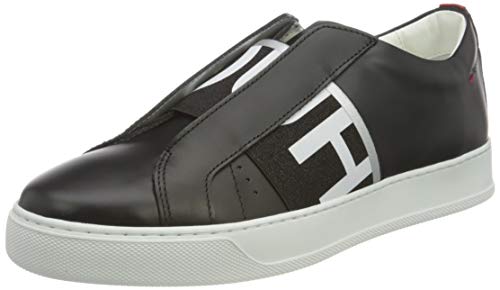 HUGO Futurism El.SneakerC, Zapatillas para Mujer, Negro1, 41 EU