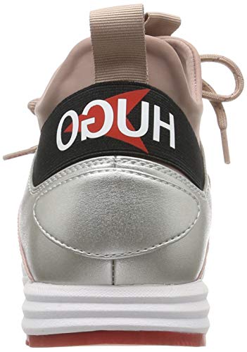 HUGO Hybrid_Runn_Lam, Zapatillas para Mujer, Rosa (Light Pastel Rosa 681), 41 EU