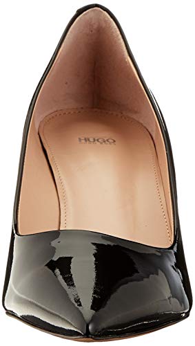 HUGO Ines Chunky Pump60-P, Bomba para Mujer, Negro1, 41 EU