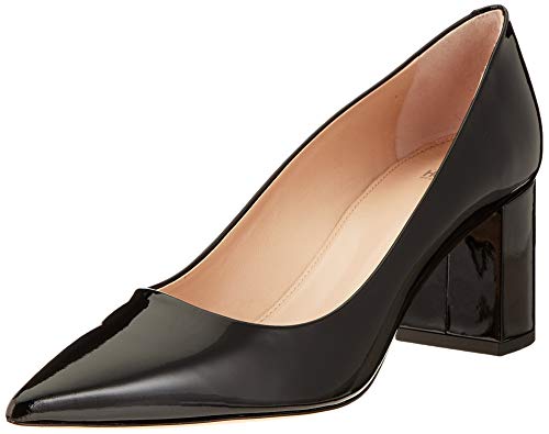 HUGO Ines Chunky Pump60-P, Bomba para Mujer, Negro1, 41 EU