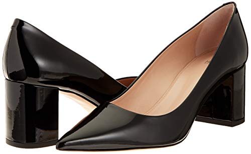 HUGO Ines Chunky Pump60-P, Bomba para Mujer, Negro1, 41 EU