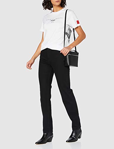 HUGO The Regular tee 1 Camiseta, White100, M para Mujer
