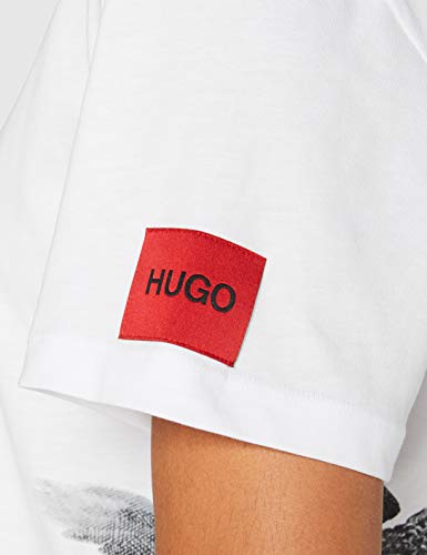 HUGO The Regular tee 1 Camiseta, White100, M para Mujer