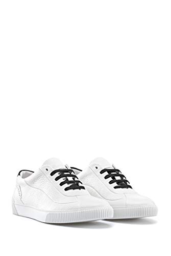 HUGO Zero Wave-C, Zapatillas para Mujer, White100, 42 EU