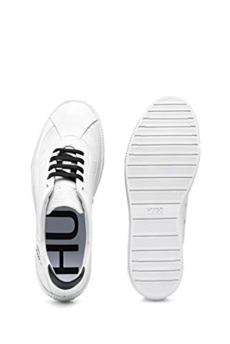 HUGO Zero Wave-C, Zapatillas para Mujer, White100, 42 EU