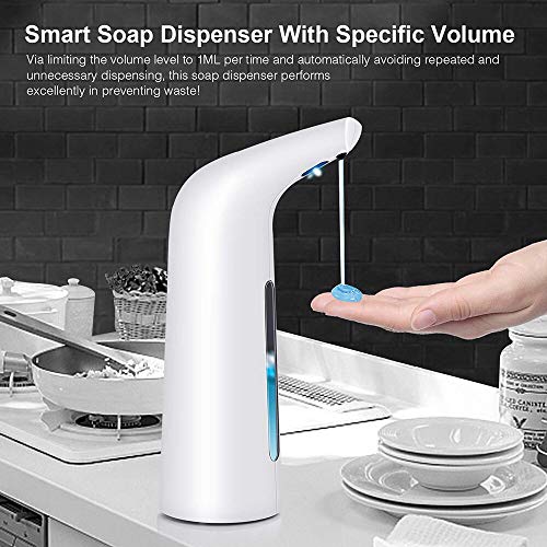 Huiteng Dispensador de jabón fácil de usar, resistente y duradero, larga vida útil para casa, oficina, cuarto de baño