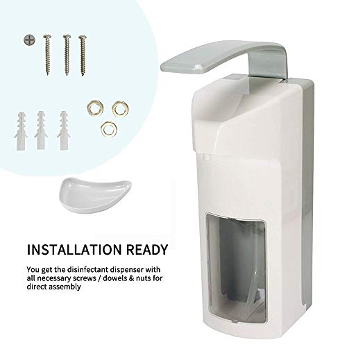 Huiteng Dispensador de jabón no es fácil de romper o dañar, manteniendo la encimera limpia y ordenada para cocinas, oficinas, hoteles y restaurantes