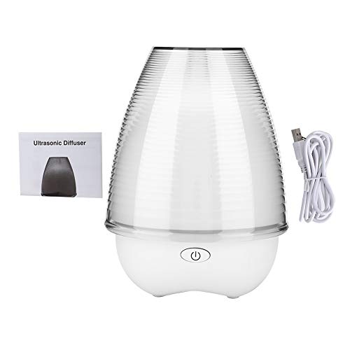 Humidificador de niebla - Humidificador de aroma Portátil USB Luz nocturna Humidificador de aire Purificador Difusor de aroma for oficina en casa