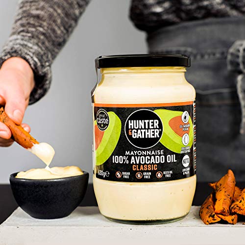 Hunter & Gather Paleo Mayonesa de Aguacate sin Gluten y Azúcar 630g