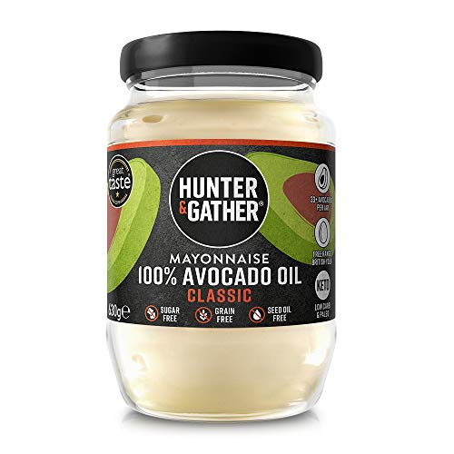 Hunter & Gather Paleo Mayonesa de Aguacate sin Gluten y Azúcar 630g