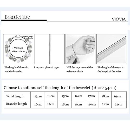 HUSHOUZHUO Plata Pulseras del Encanto para Las Mujeres Rango Globo De Aire Caliente Bricolaje Perlas Cupones Pulseras De Regalo