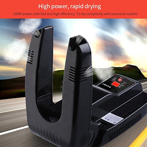 IBalody Bake Shoe Device Drying Machine esterilización antitranspirante Plegable portátil eléctrico secador de Calzado Zapatos Botas Guantes