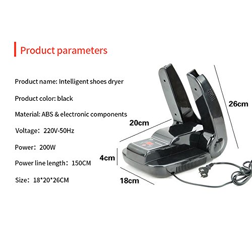IBalody Bake Shoe Device Drying Machine esterilización antitranspirante Plegable portátil eléctrico secador de Calzado Zapatos Botas Guantes