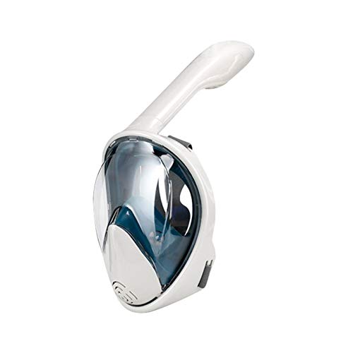 iDWF 2020 de la Cara Llena máscara de Buceo de Buceo contra la Niebla Gafas Angular Submarino Máscara Ver Snorkel Nadar con Montaje de cámara for los jóvenes Adultos (Color : Yellow, Size : L/XL)