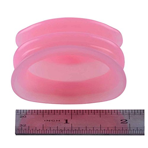 Idyandyan Rosado Atractivo de Silicona más Grueso Fuller Gran succión más Gordo de Silicona Copas de Dispositivos Labios Enhancer para niñas Las Mujeres Uso