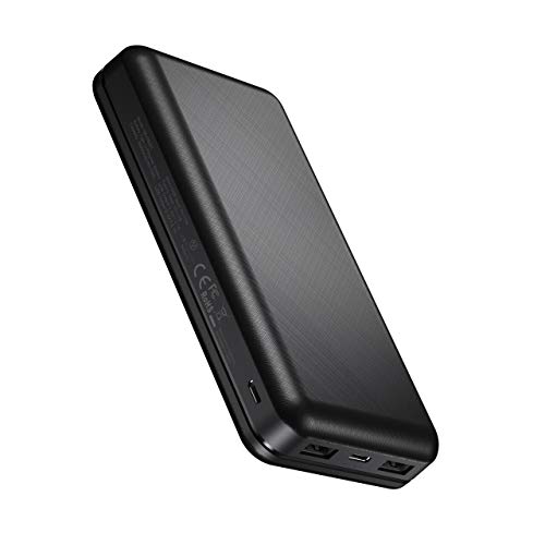 IEsafy Batería Externa 26800mAh Power Bank con 2 Salida y 2 Entrada Cargador Movil Portátil para Xiaomi Redmi Samsung Huawei y más Smartphone