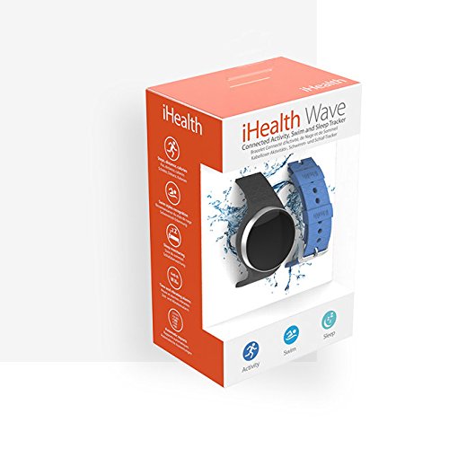iHealth Wave AM4 AM4-Monitor de Actividad, natación y sueño, Color Negro