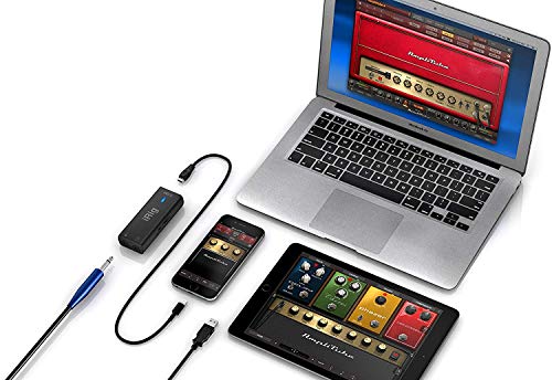 IK Multimedia iRig HD 2 - Interfaz audio, Sonido Profesional de 96kHz, funciones listas para escenario, rockea en todas partes con tu iPhone, iPad o Mac/PC - Negro