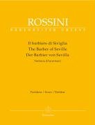 Il barbiere di Siviglia / The Barber of Sevilla / Der Barbier von Sevilla: Sinfonia (Ouverture). Partitura / Score / Partitur