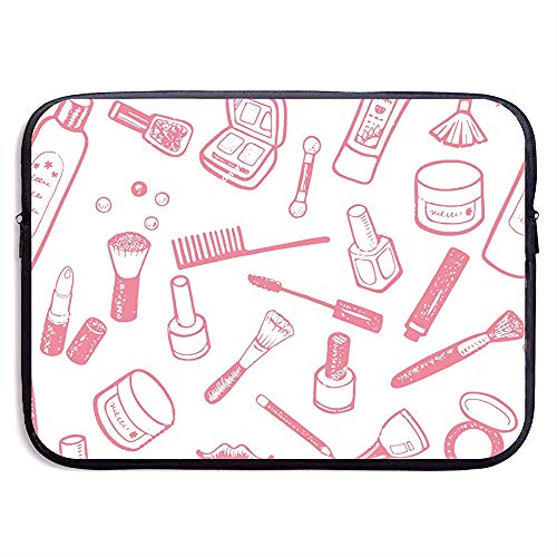 Imprimir Business Briefcase Sleeve Cosmetics Graphics Bolso Protector portátil para portátil