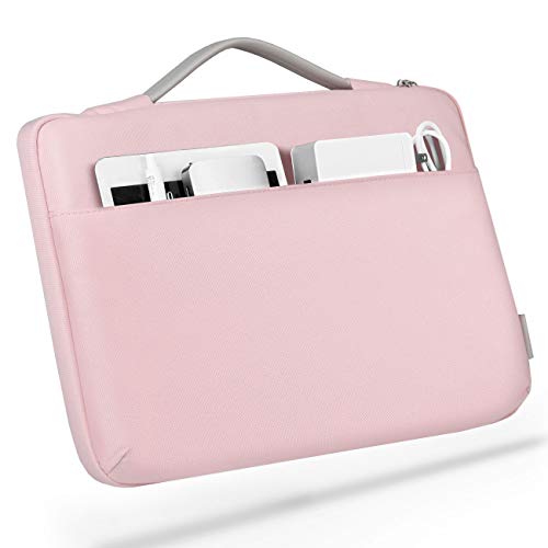 Inateck Funda para Portátiles Maletín de Ordenador Compatible con 14 Pulgadas Portátiles y MacBook Pro 2019/2018/2017/2016(A1990/A1707), 15 Surface Laptop 3 Manga Bolsa Blanda, Rosado