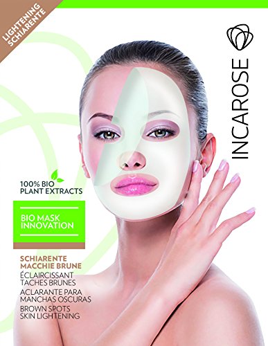 Inca Rose Bio máscaras piel Lightening – Pack de 3