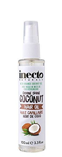 Inecto Naturals - Divine Shine Coconut Hair Oil Spray - 100ml (Case of 6)