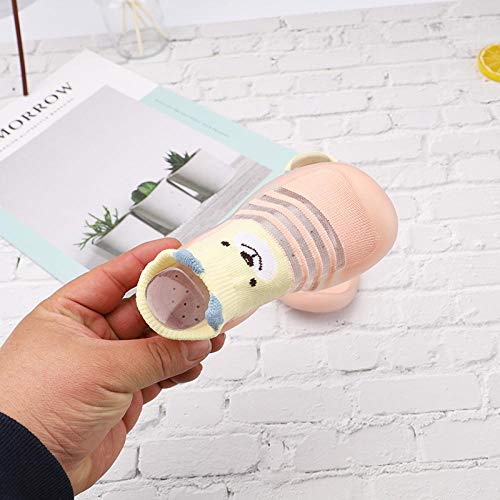 Infant toddler baby shoes girls&boys cute cartoon, baby girl boy non slip socks cartoon baby slippers shoes boots, baby shoes and socks, suitable for spring and summer 【14.5cm】 【Light-blue】