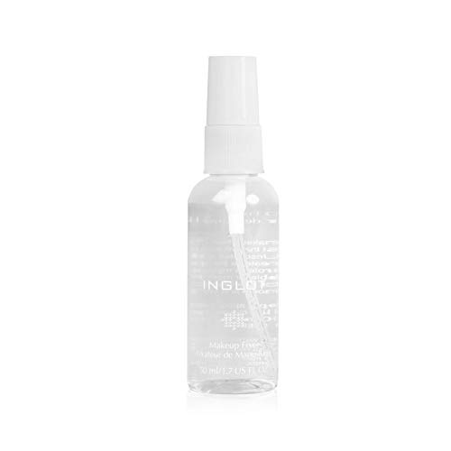 inglot Make Up – Spray fijador (50ml), práctico de maquillaje de fijación Spray – sin alcohol/para una mayor durabilidad de maquillaje/con extracto de perlas negras