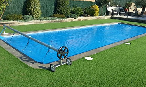 INTERNATIONAL COVER POOL Cubierta Piscina Verano de Burbujas 600 micras para Piscinas de 3x3 Metros (Sin Refuerzo).